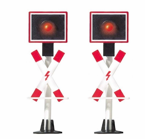 Busch 5960 Warnkreuze ohne Schaltung TT