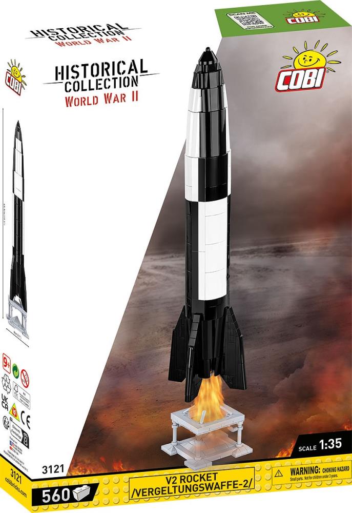 Cobi 3121 V2 Rocket Vergeltungswaffe-2 1:35 Bausatz Neu OVP