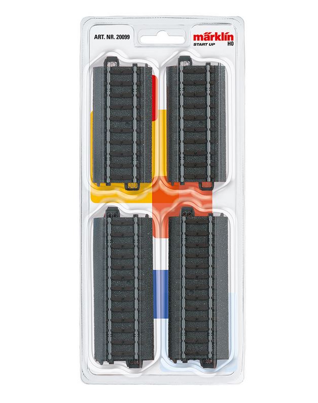 Märklin 20099 Start up - Gleis-Set gerade - Spur H0 -  Neu - OVP
