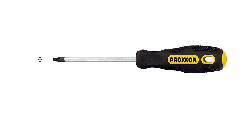 Proxxon 22234 FLEX-DOT-TTX15-Schraubendreher, stirnseitige Bohrung