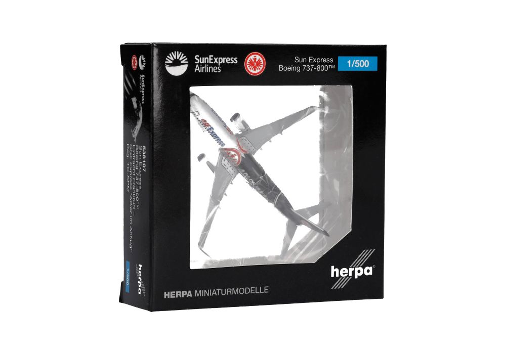 Herpa 538107 SunExpress Boeing 737-800 "Adler im Anflug" 1:500