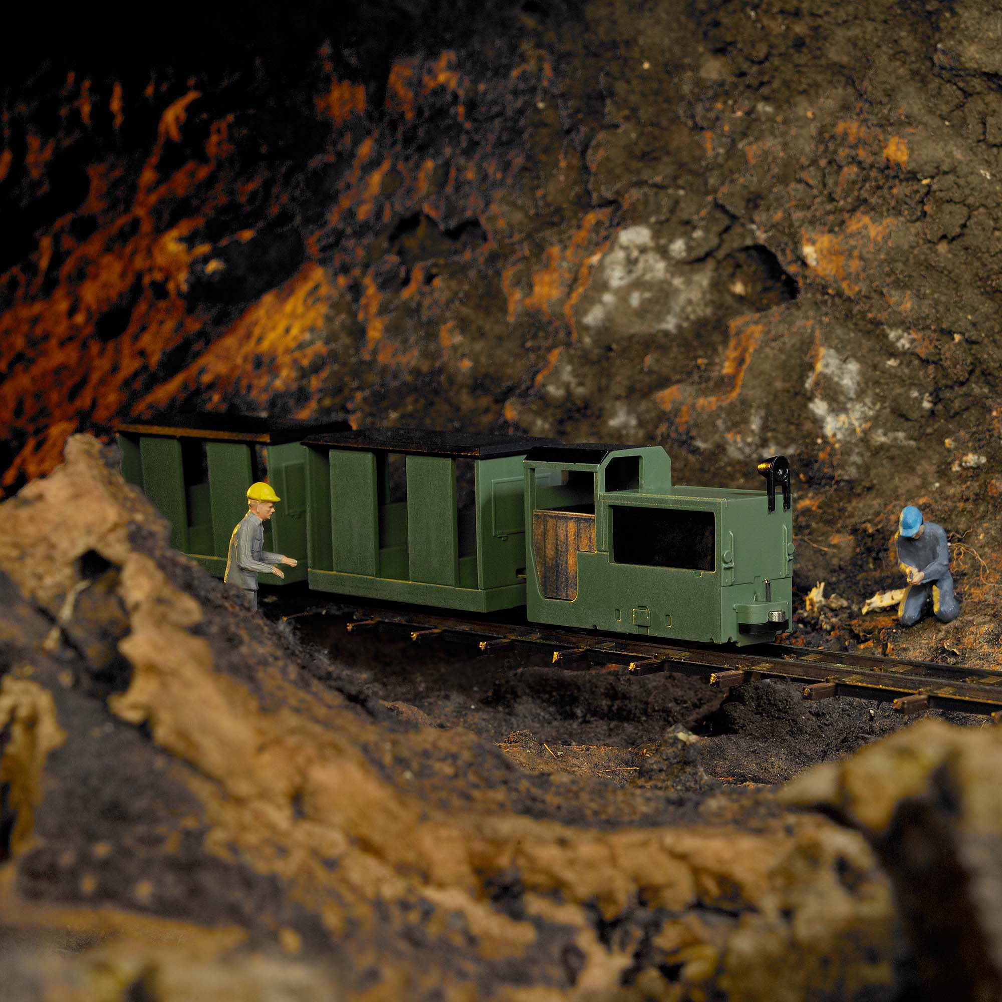 Busch 12021 Grubenbahn Start-Set 1:87 Spur H0f Neu OVP