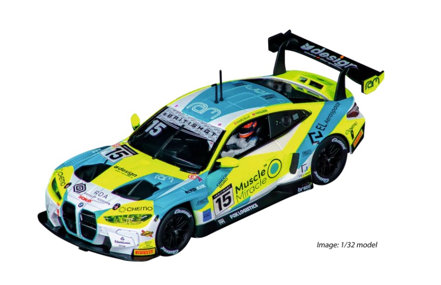 Carrera 50051027 BMW M4 GT3 'RAM Racing, No. 15' Carrera Hybrid NEU