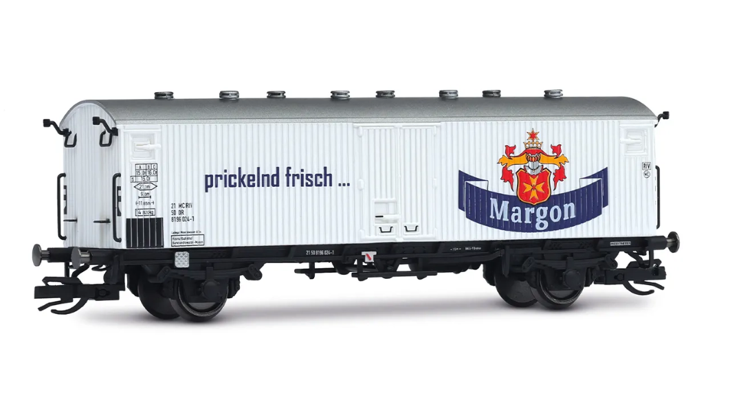 Arnold HN9756 DR Kühlwagen „Margon-Wasser" Ep. IV 1:120 Spur TT