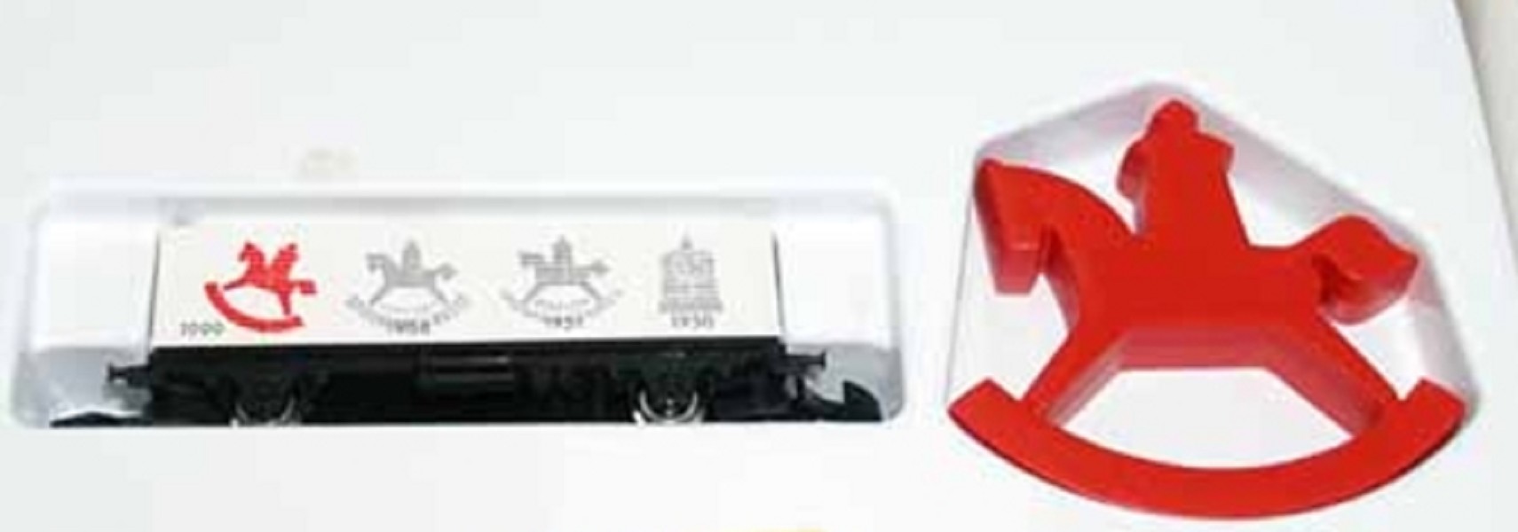 Märklin 1999 Containertragwagen 50 Jahre Spielwarenmesse