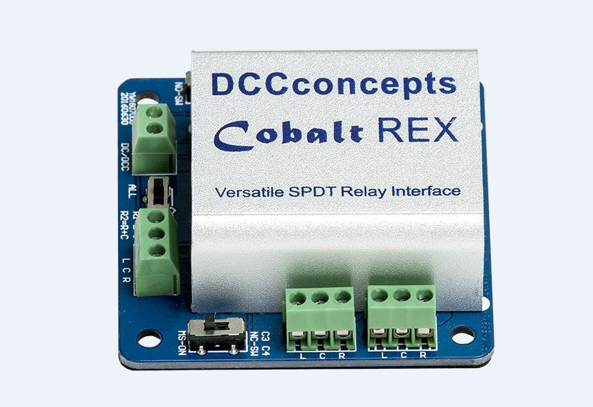 DCCconcepts DCP-REX Cobalt Relay Extension Board