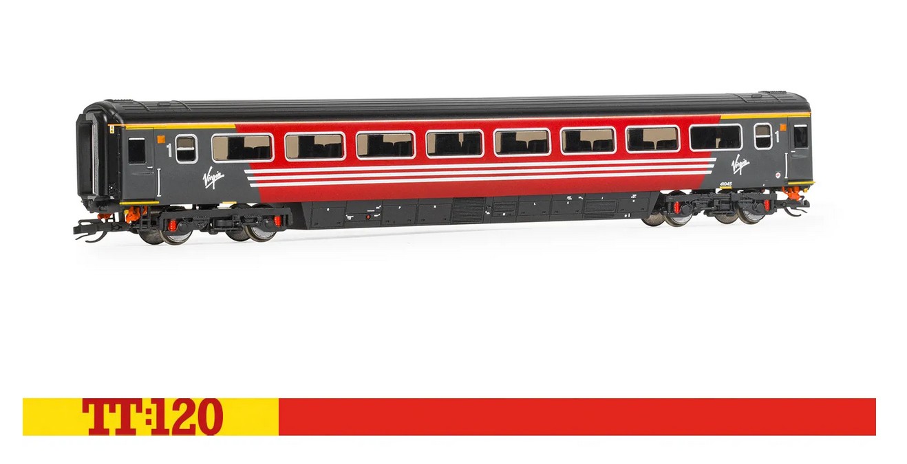 Hornby TT4049 Virgin HST Mk3 '41045' Trailer First Open Coach Spur TT