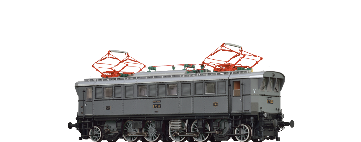 Brawa 43229 Ellok BR E75 der DRG - Spur H0 - AC Dig. BASIC+ - Neu