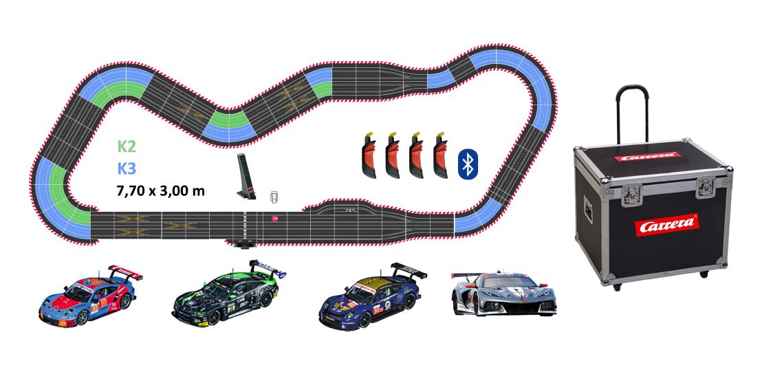 Carrera 20023637 Ultimate XXL Edition One 28,5m DIGITAL 124 Neu OVP