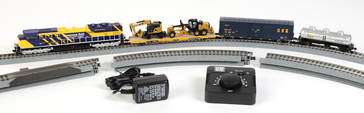 Diecast Masters 87001 Cat Progress Rail Eisenbahn Set 1:87 Spur H0 Neu OVP