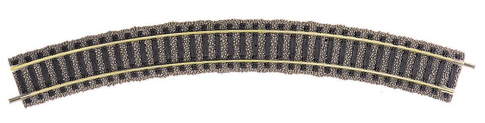 Fleischmann 6125 Gleis gebogen 36 Grad R2 - Spur H0 1:87