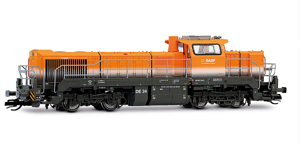 Arnold HN9072S BASF dieselelektrische Lok Vossloh DE 18 Ep. VI Spur TT