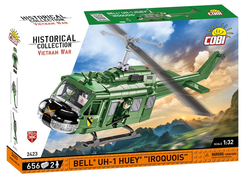 Cobi 2423 Bell UH-1 Huey Iroquois - 1:32 - Bausatz - Neu - OVP
