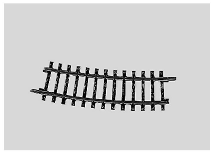 Märklin 2223 Gebogenes Gleis - 15° - Spur H0 - Neu