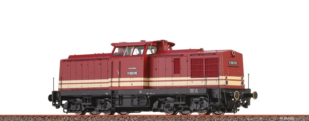 Brawa 41284 Diesellok BR V100 DR 1:87 Spur H0 DC Analog BASIC+