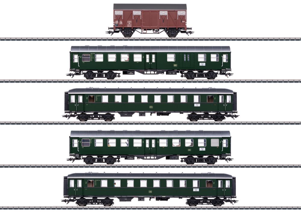 Märklin MHI 41329 Wagen-Set zu BR 66 DB 1:87 Spur H0 AC NEU OVP