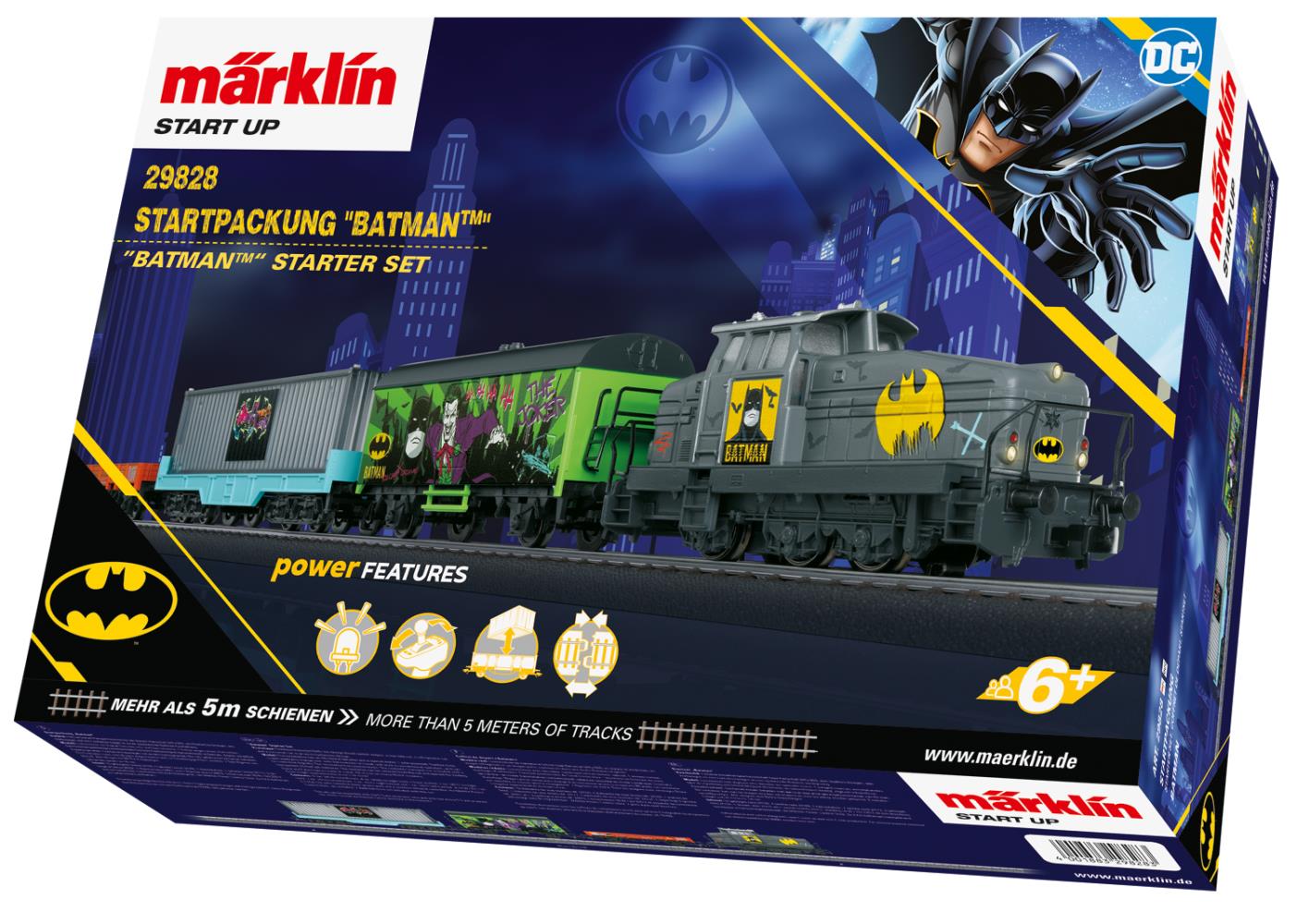 Märklin 29828 Start up Startpackung Batman 1:87 Spur H0 AC Neu