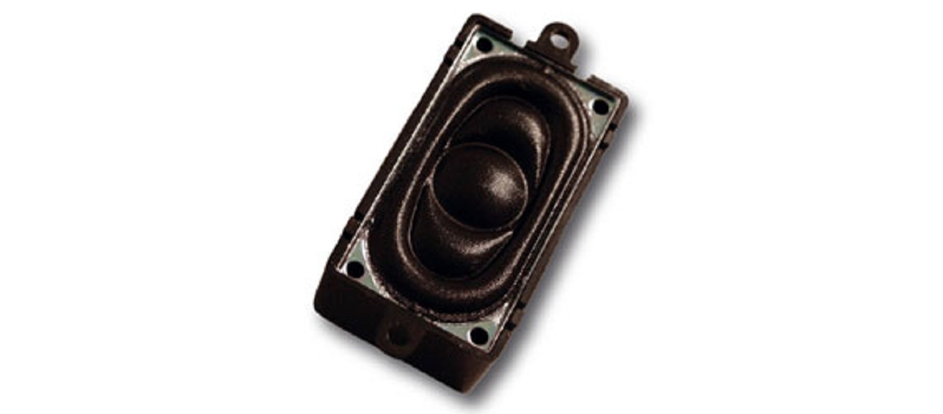 ESU 50334 Lautsprecher 20mm x 40mm, rechteckig, 4 Ohm, 1~2 Watt