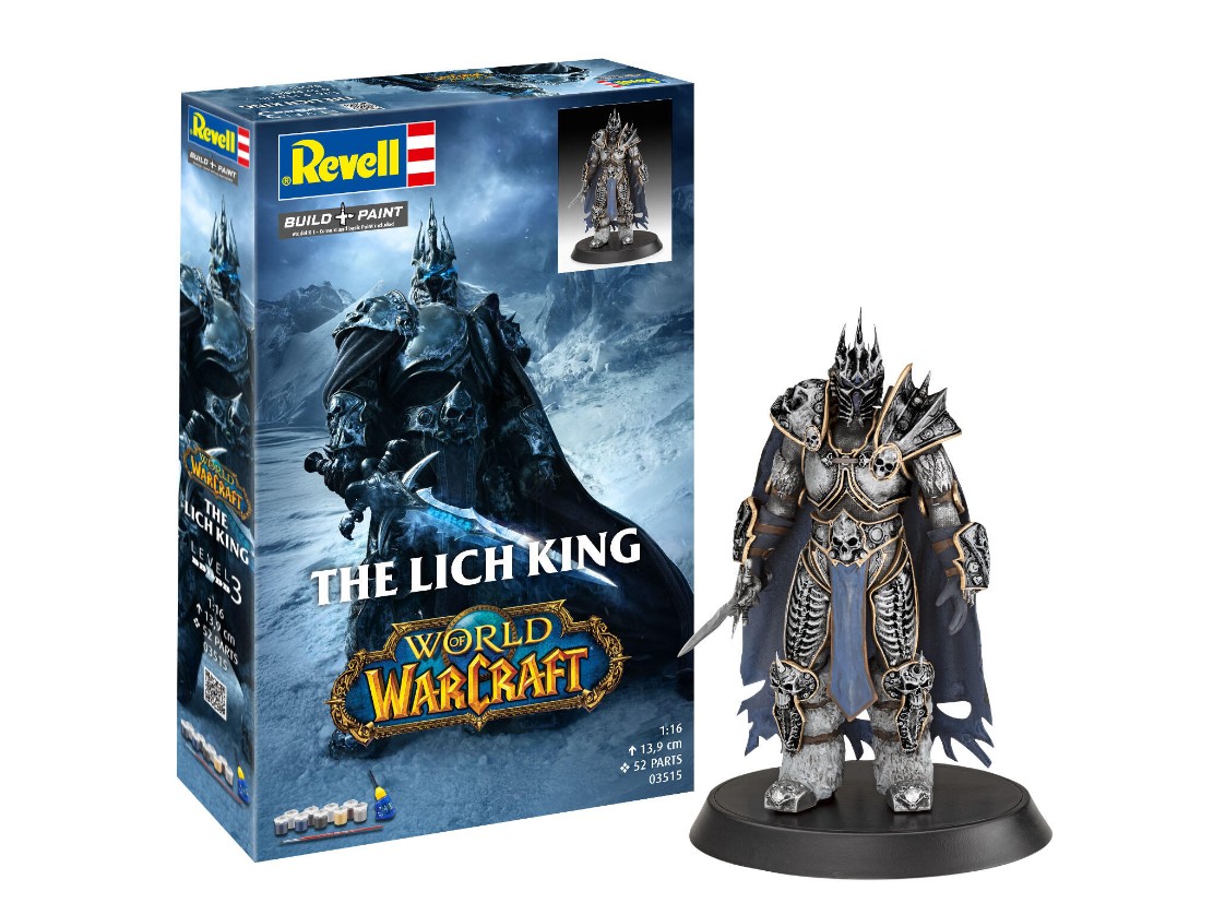 Revell 03515 Geschenkset World of Warcraft "The Lich King" 1:16