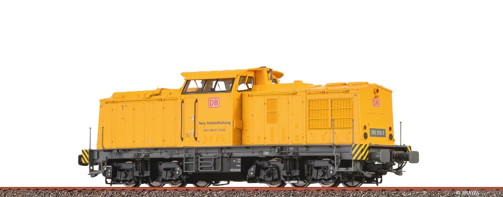 Brawa 41710 Diesellok BR 203 DB AG 1:87 Spur H0 DC Digital EXTRA