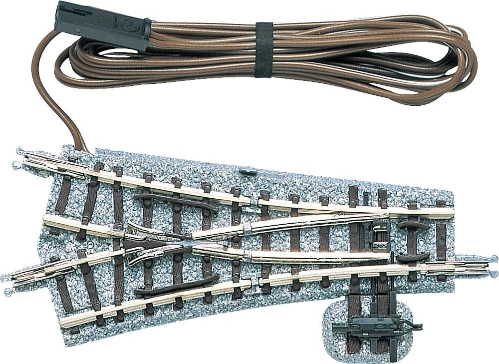 Tomytec 12405 Elektrische Y-Weiche, in Schotterbettung 1:150 Spur N Neu OV