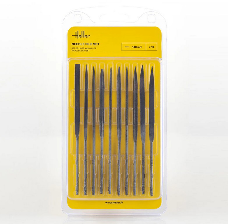 Heller 99004 Nadelfeilen-Set (10-teilig) NEU OVP