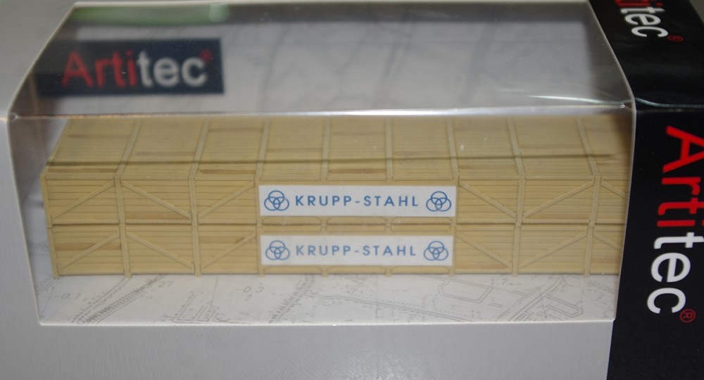 Artitec 487.801.70 Ladung: Transportkiste Krupp-Stahl
