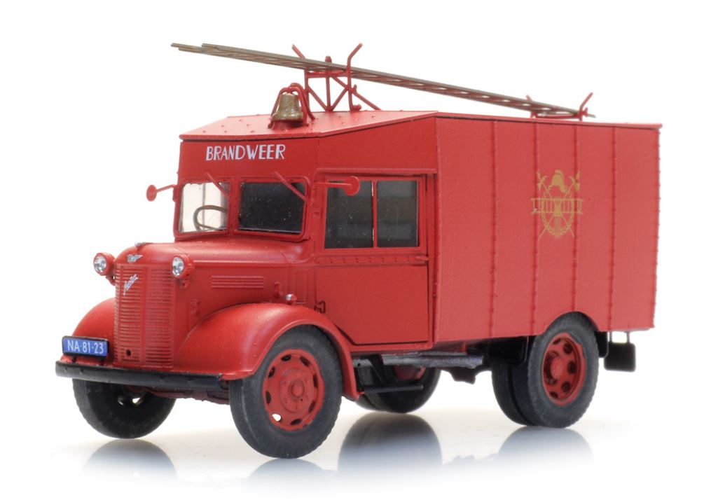 Artitec 387.559 Austin K2 Feuerwehr 1:87 Spur H0 Standmodell Neu