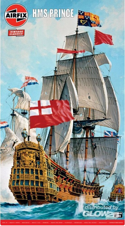 Airfix A09254V HMS Prince in 1:180