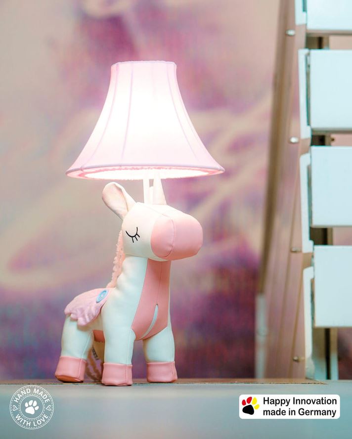 Happy Lamps 10006 Elsa das Einhorn Tischleuchte Neu OVP