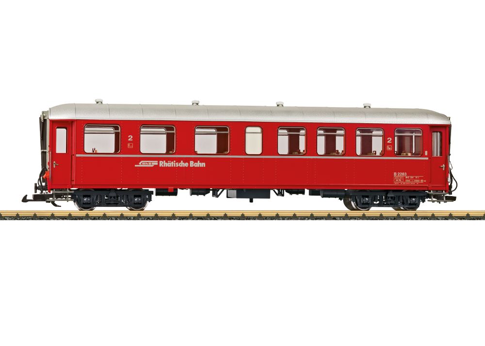 LGB 31526 RhB Schnellzugwagen 2. Klasse 1:22,5 Spur G Neu OVP