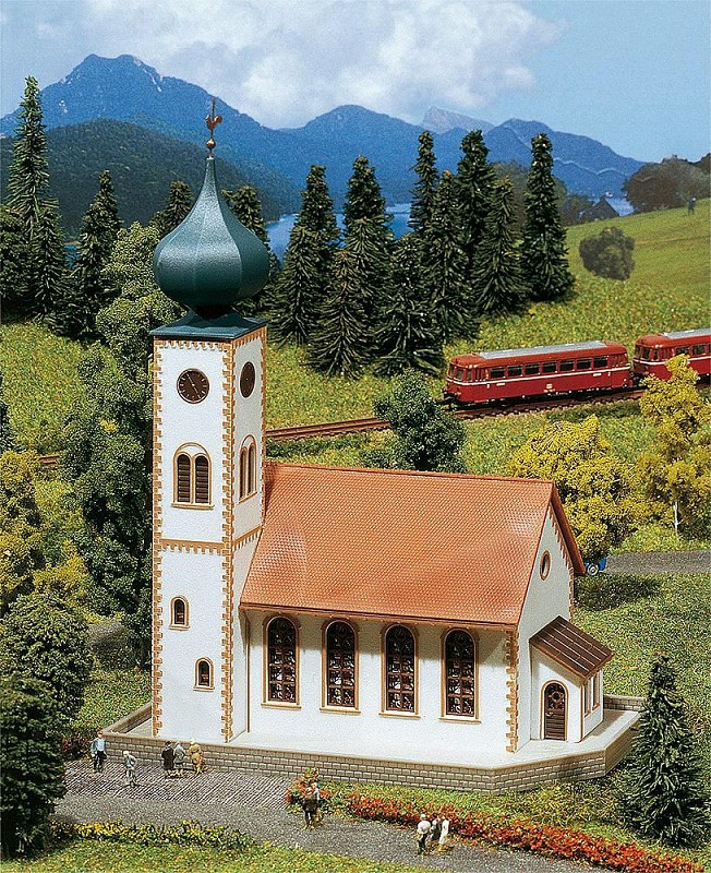 Faller 282775 Dorfkirche 1:220 Spur Z Neu OVP