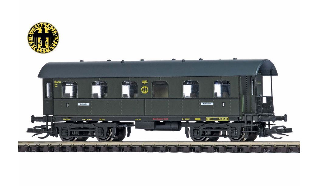 Busch 34105 Personenwagen »Langenschwalbacher« - Spur TT - Neu