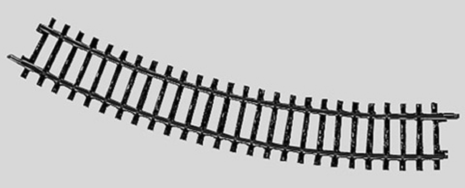 Märklin 2221 Gebogenes Gleis - 30° - Spur H0 - Neu