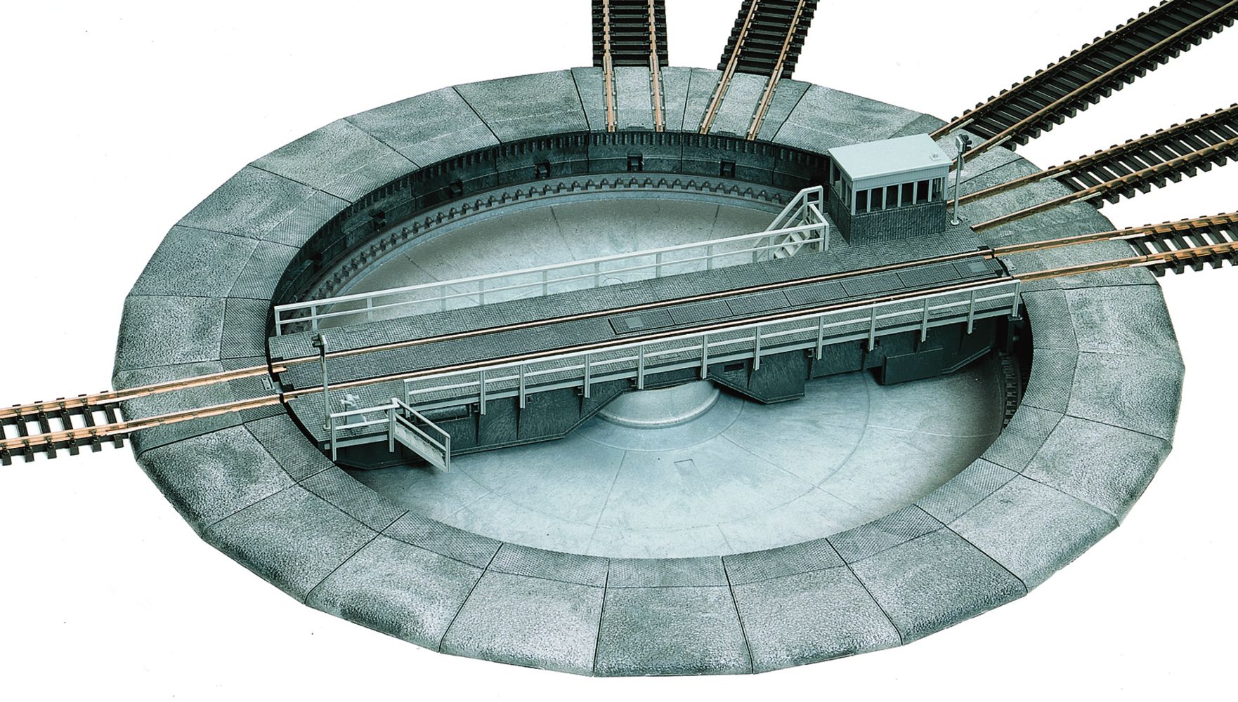 Roco 35900 Modell-Drehscheibe mit elektrischem Antrieb Spur TT