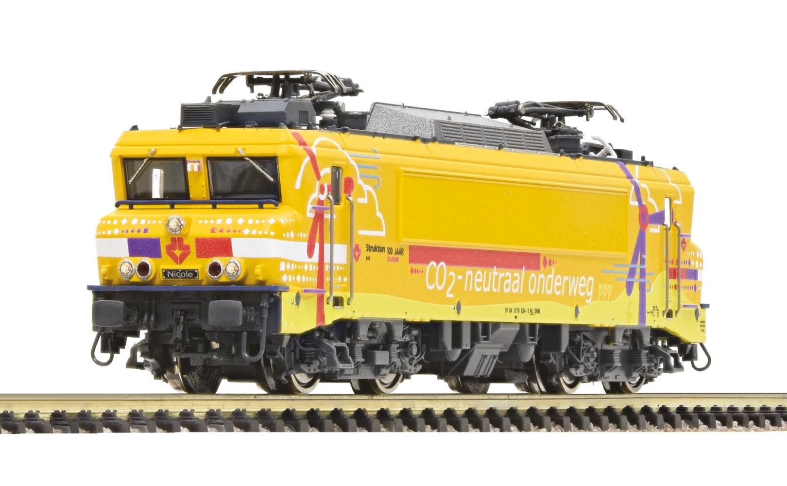 Fleischmann 732176 Elektrolokomotive Nicole Strukton Rail 1:160 Spur N DCC