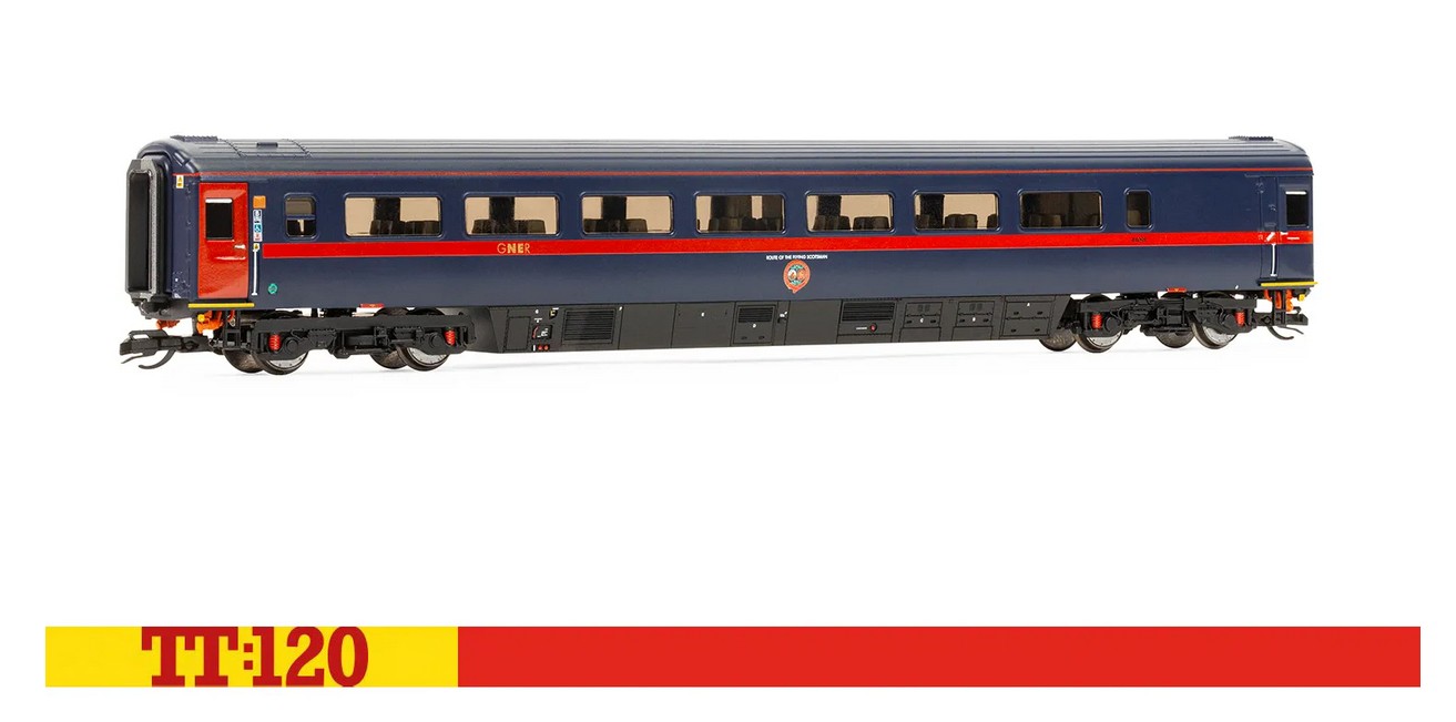 Hornby TT4044 GNER HST Mk3 Trailer Guard Standard Coach Spur TT