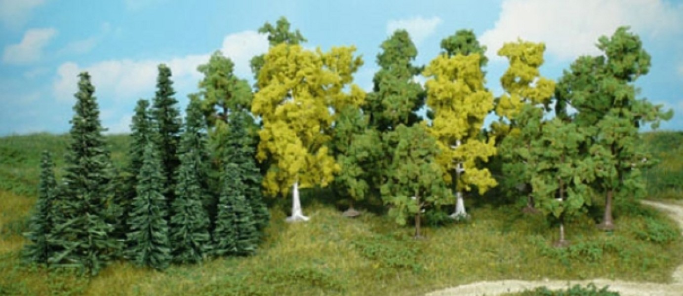 Heki 1230 Mischwald 26 Bäume und Tannen 5-11 cm