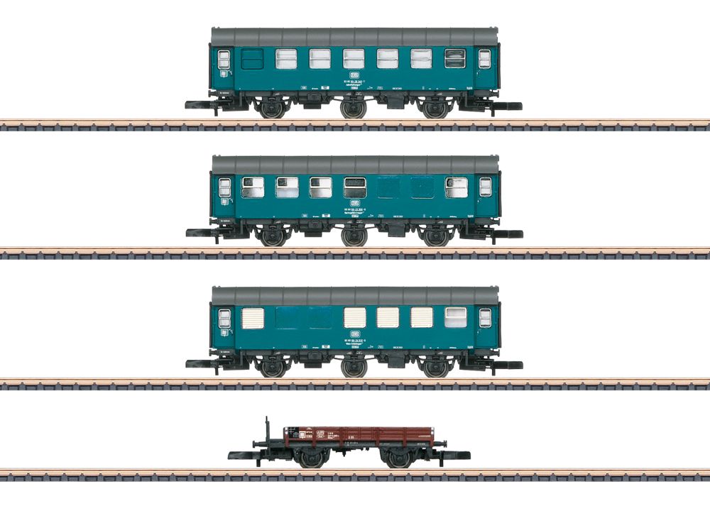 Märklin 87762 Wagenset Bauzug DB 1:220 Spur Z NEU OVP
