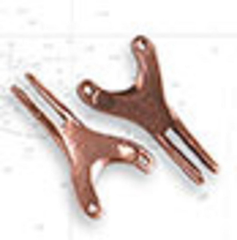 Artesania Latina 8745 Gabel, 13 x 22 mm, 3 Stück