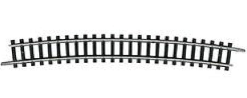 Trix 14918 Gleis gebogen R5 15 Grad Spur N 1:160