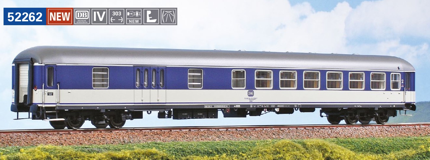 ACME 52262 Halbgepäckwg.BDms273 DB POP-Lackierung Spur H0