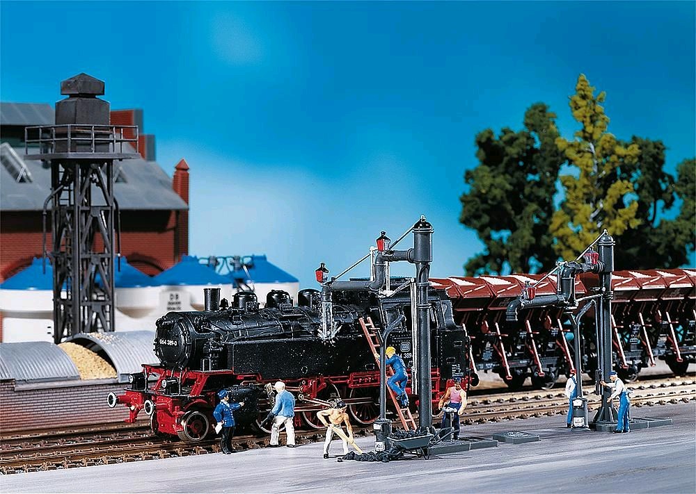 Faller 120137 2 Gelenk-Wasserkräne 1:87 Spur H0 Bausatz Neu OVP