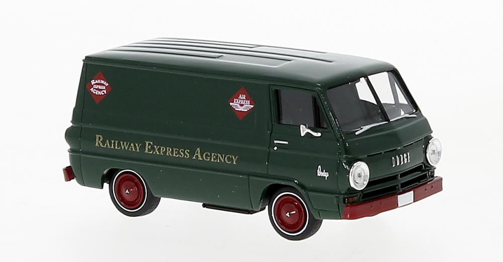 Brekina 34370 Dodge A 100 Van 1964, REA (USA),1:87 Miniature