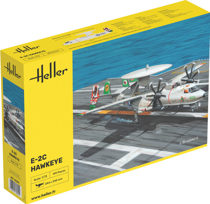 Heller 82300 E-2C Hawkeye 1:72 Modellbausatz Neu OVP
