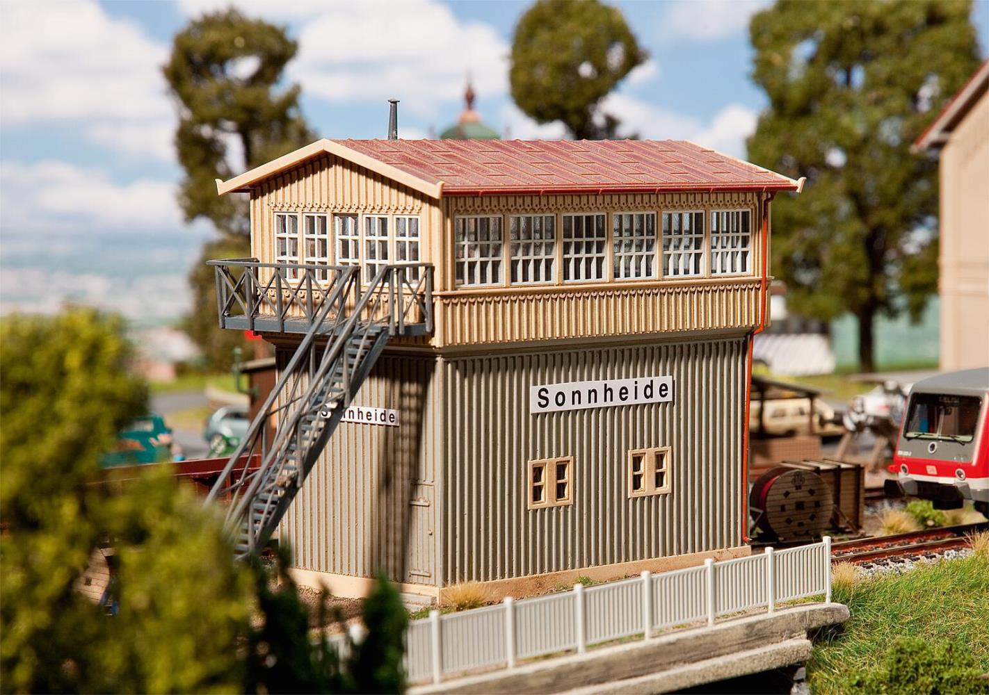 Faller 120115 Stellwerk Sonnheide 1:87 Spur H0 Bausatz Neu OVP
