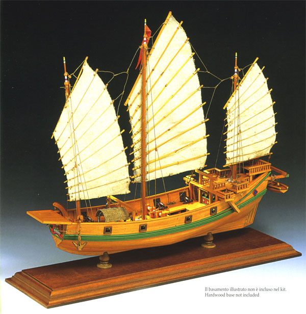 Amati 25012 Chinesische Dschunke 1:100 Bausatz Neu OVP