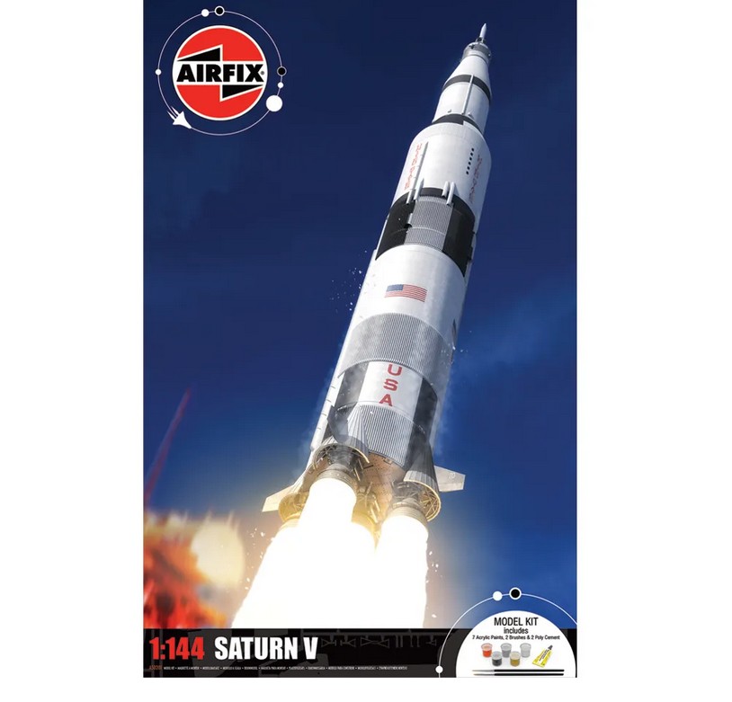 Airfix A50201 Saturn V - Gift Set 1:144 Modellbausatz NEU OVP