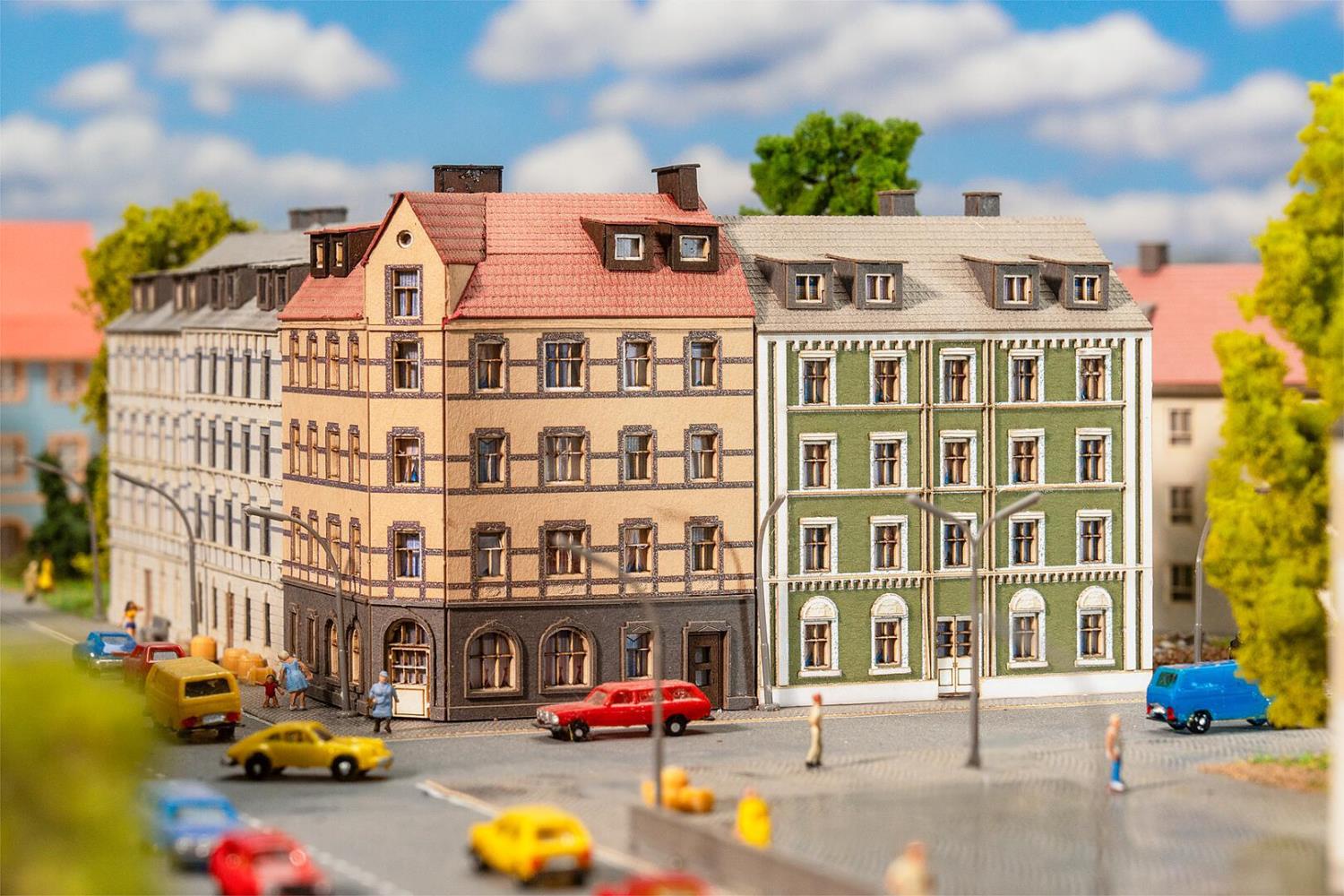 Faller 282783 Stadthäuserzeile 1:220 Spur Z Bausatz Neu OVP