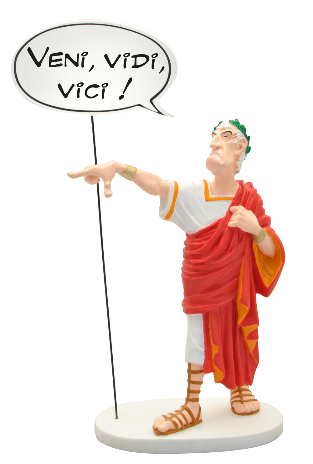 Plastoy 00366 Cäsar Sprechblase 19,5 cm NEU OVP Sammlerfigur